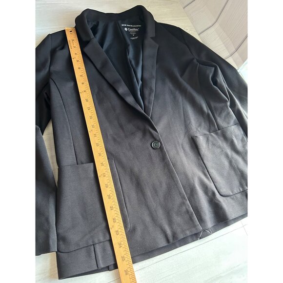 Coolibar Women's Medium Black Blazer UPF 50+ With Pockets - Picture 9 of 12